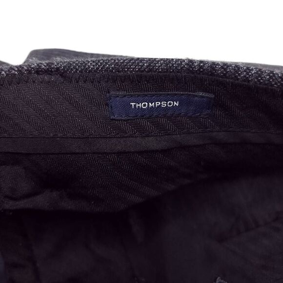 J Crew Thompson Dress Pants Mens 33x29 Wool Blend Glenn Plaid Gray EUC - Picture 4 of 9